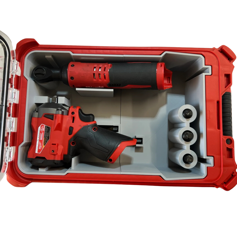 Milwaukee M12 stubby impact and ratchet Packout insert for 48-22-8435 – photo 2