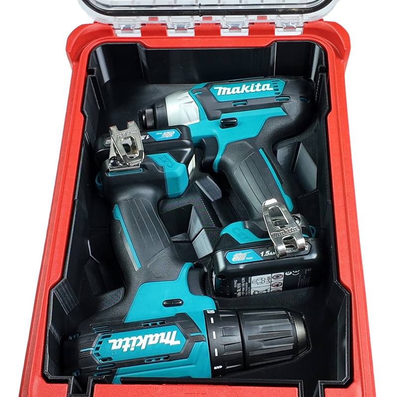 Makita 12V drill and impact Packout insert – photo 4