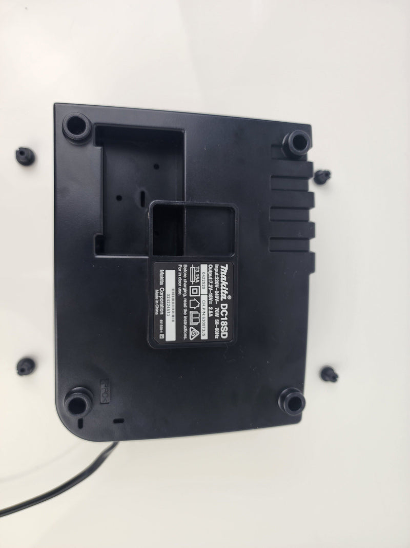 Makita 18V DC18 charger wall mount, Australian made 3D printed PETG charging station – photo 6