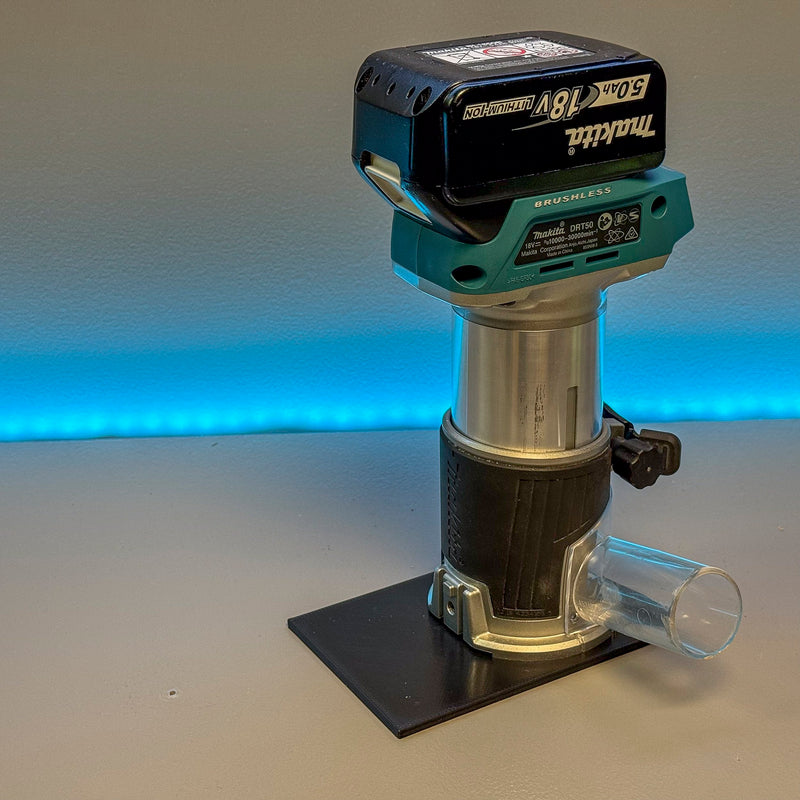 Makita 18V router extended base for routing precision, Australian made