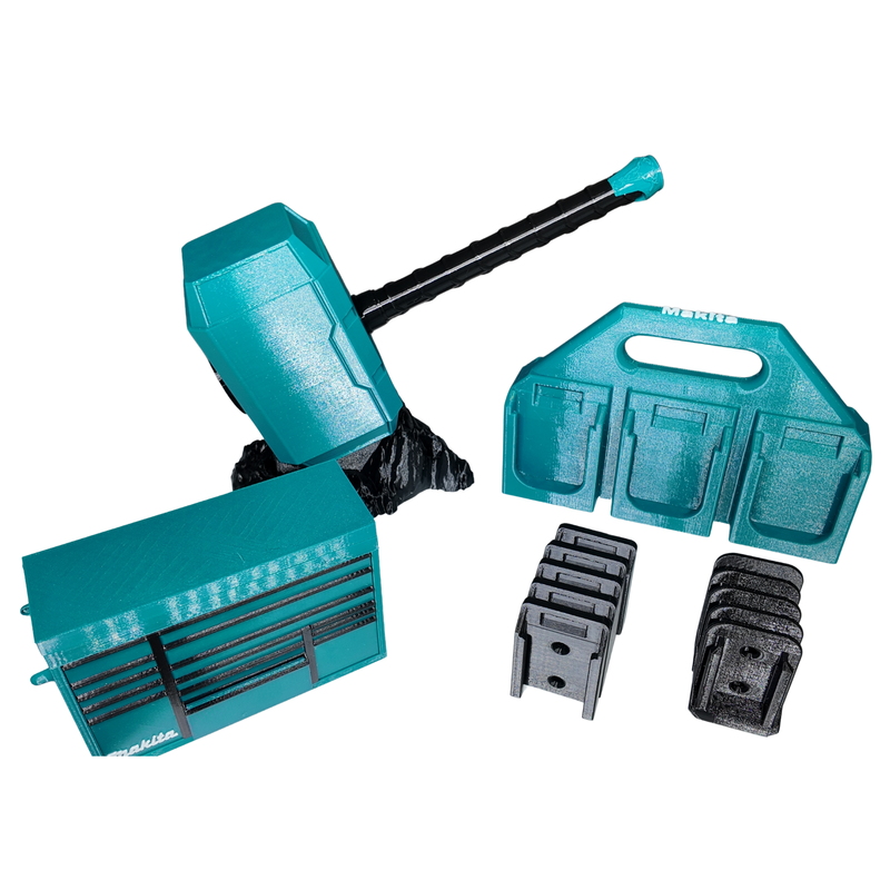 Makita tradie gift pack of Australian made 3D printed tool storage