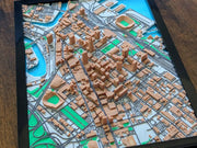 Melbourne 3D printed miniature city map – photo 6
