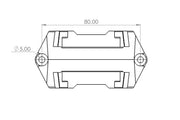 Milwaukee 18V dual battery wall mount holder, Australian made – photo 3