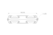 Milwaukee 18V quad battery wall holder, Australian made – photo 5