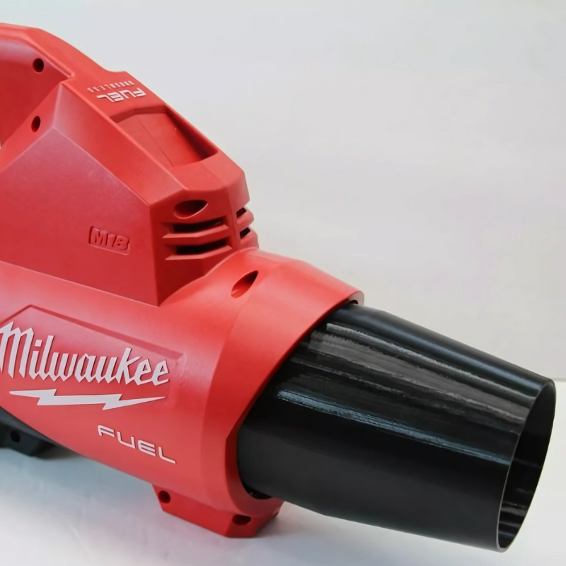 Stubby nozzle for Milwaukee 2824-20 leaf blower, Australian made 3D printed