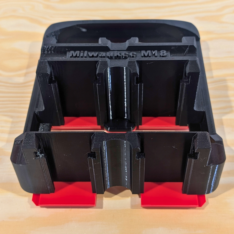 Milwaukee Packout ready battery carrier for 6 M18 batteries – photo 6