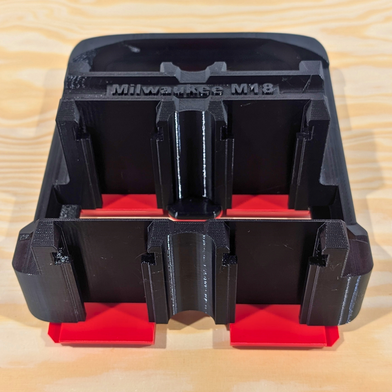 Milwaukee Packout ready battery carrier for 6 M18 batteries – photo 7