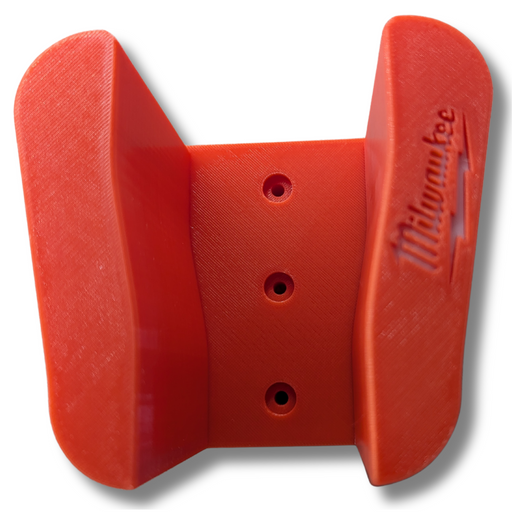 Milwaukee grinder wall mount in red black or grey, Australian made 3D printed