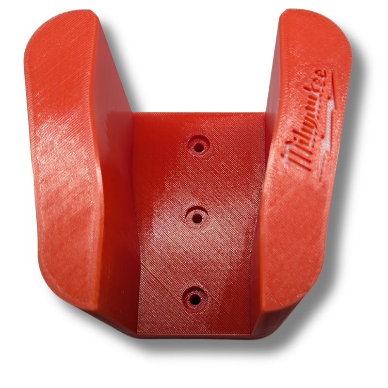 Milwaukee grinder wall mount in red black or grey, Australian made 3D printed – photo 2