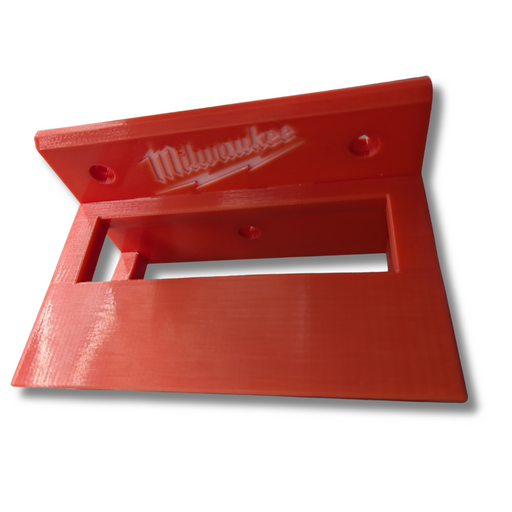 Milwaukee jigsaw wall mount in red black or grey, Australian made 3D printed – photo 2