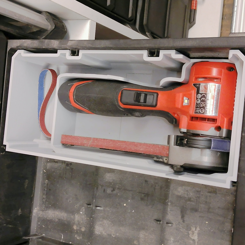 Milwaukee M12 belt file Packout drawer insert – photo 7