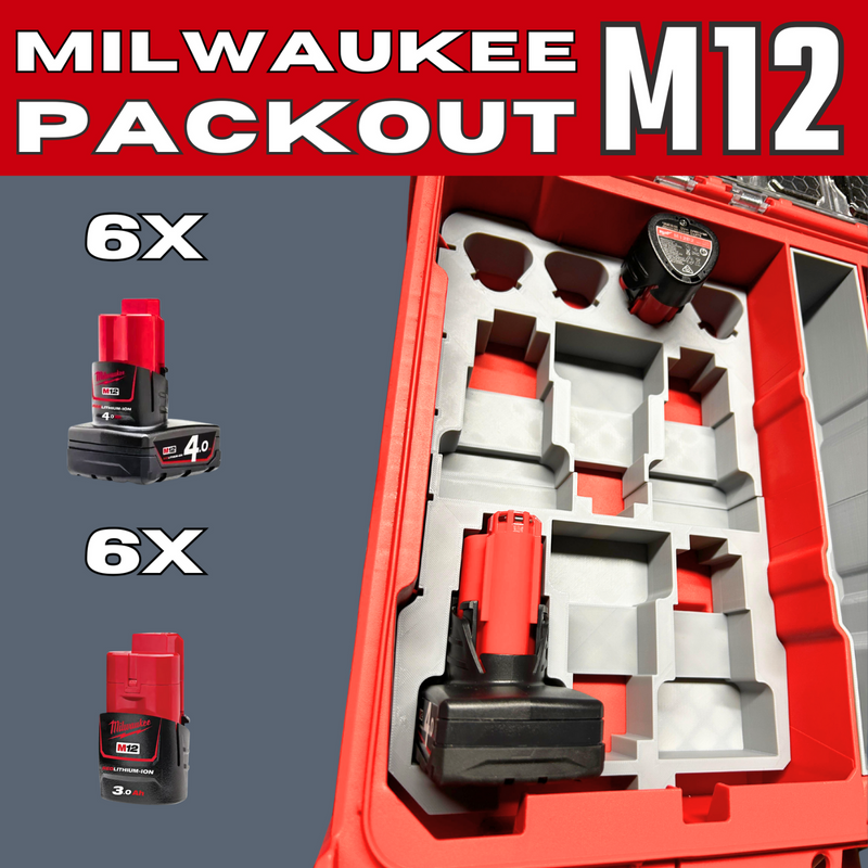 Milwaukee M12 dual tool Packout insert – photo 5