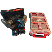 Milwaukee M12 M18 Packout battery caddy, Australian made 3D printed – photo 4