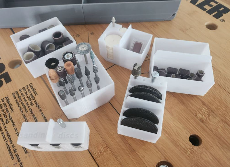 Milwaukee M12 rotary tool Packout drawer insert, Australian made 3D printed tool organiser – photo 2