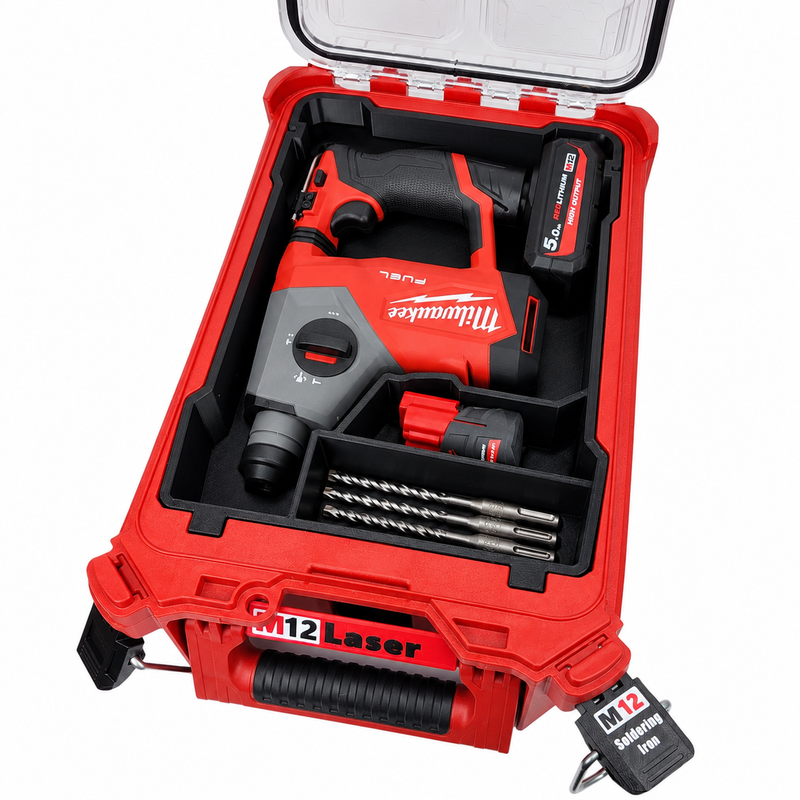 Milwaukee M12 SDS-Plus rotary hammer Packout insert – photo 3