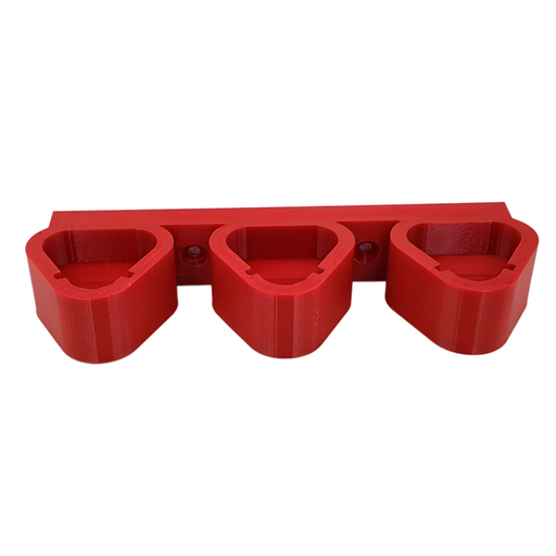 Milwaukee M12 triple battery wall mount, Australian made 3D printed battery storage – photo 2