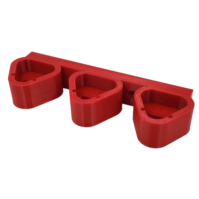 Milwaukee M12 triple battery wall mount, Australian made 3D printed battery storage – photo 4