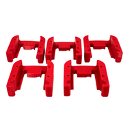 Milwaukee M18 battery holder wall mounts 1 5 or 10 pack, Australian made 3D printed storage