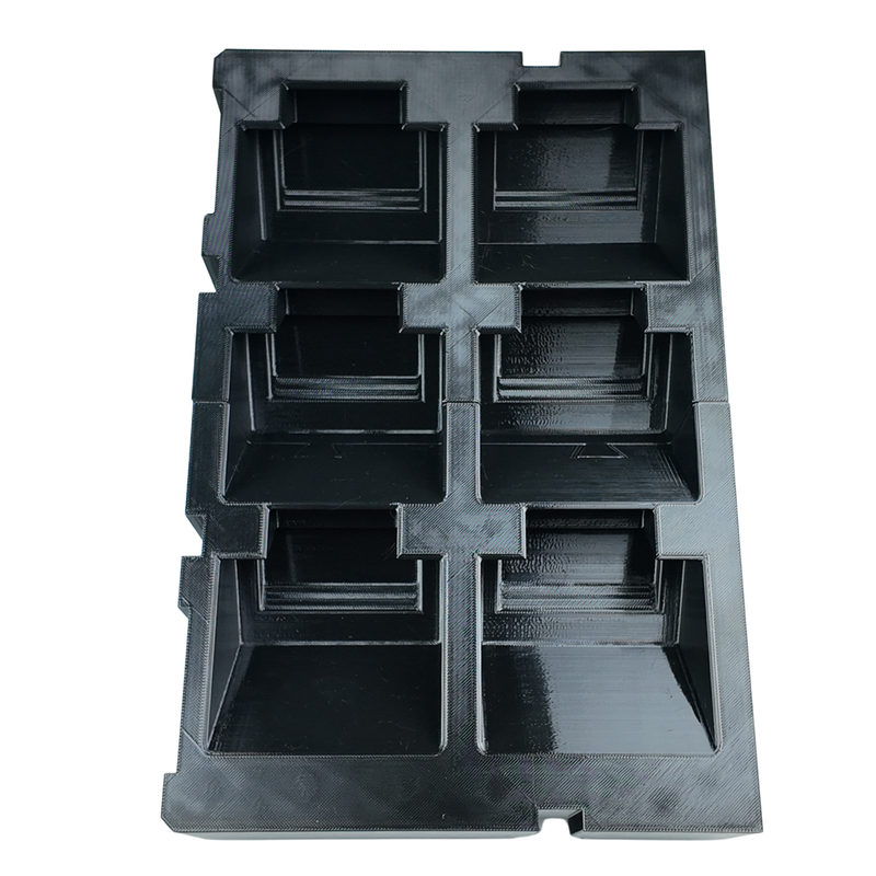 Milwaukee M18 battery organiser insert for Packout two drawer toolbox, Australian made