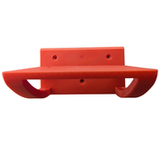Wall mount holder for the Milwaukee M18CCS55-0 circular saw, 3D printed in Australia from tough PETG