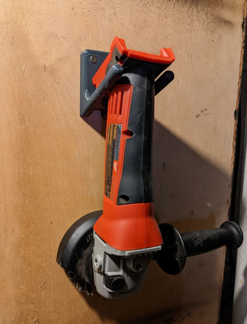 Milwaukee M18 grinder wall mount, Australian made 3D printed – photo 4
