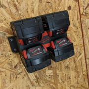 Milwaukee M18 quad battery wall mount – photo 7