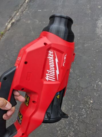Milwaukee M18 stubby blower nozzle for car drying, Australian made 3D printed PETG – photo 4