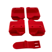 Milwaukee M18 wet dry vacuum Packout mounting feet, Australian made 3D printed accessory