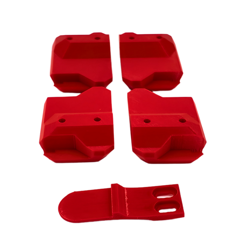 Milwaukee M18 wet dry vacuum Packout mounting feet, Australian made 3D printed accessory