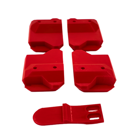 Milwaukee M18 wet dry vacuum Packout mounting feet, Australian made 3D printed accessory