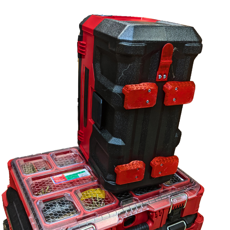 Milwaukee M18 wet dry vacuum Packout mounting feet, Australian made 3D printed accessory – photo 5