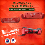 Milwaukee oscillating multi tool wall mount, Australian made 3D printed – photo 3