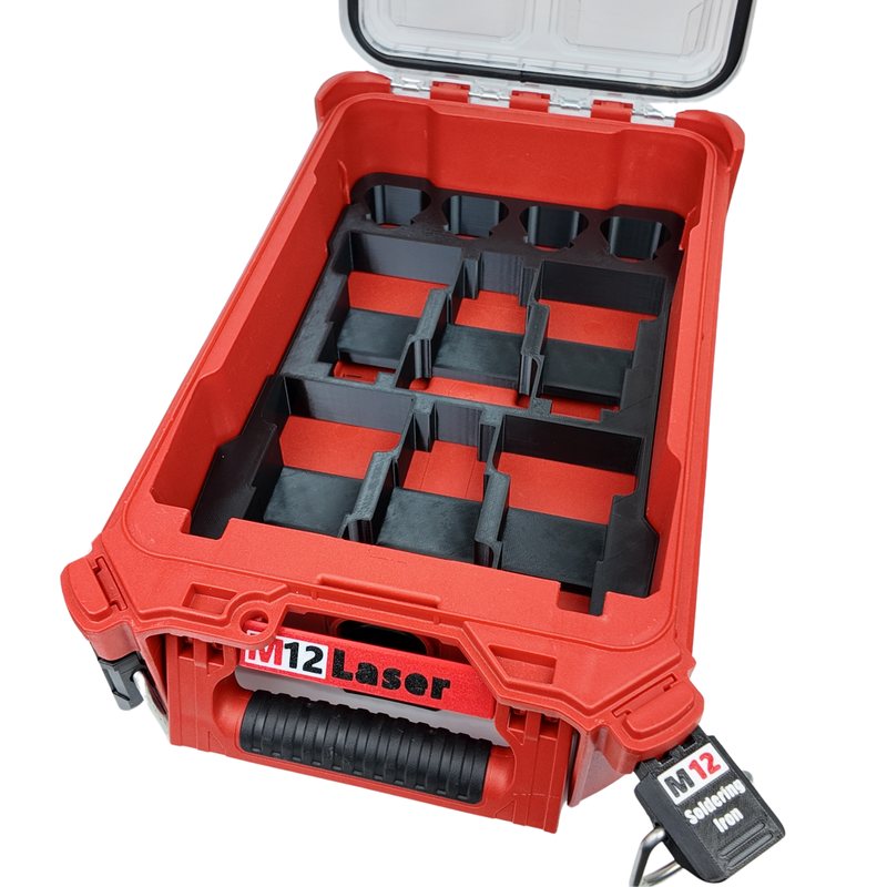 Milwaukee Packout 10 M12 battery insert with AirTag slot – photo 4