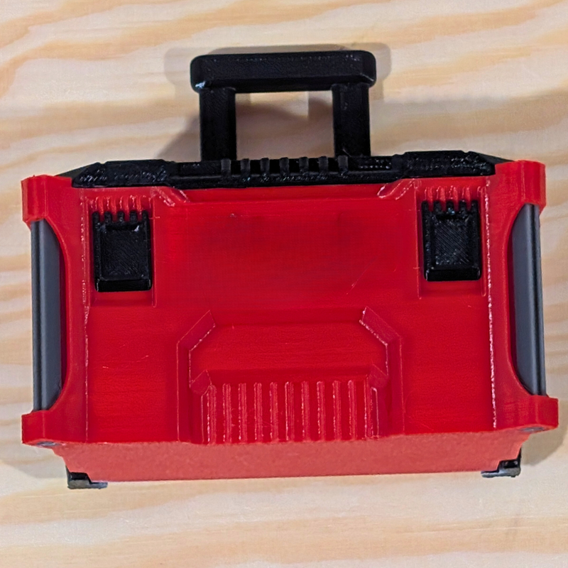 Milwaukee Packout business card display and desk caddy, Australian made 3D printed – photo 3