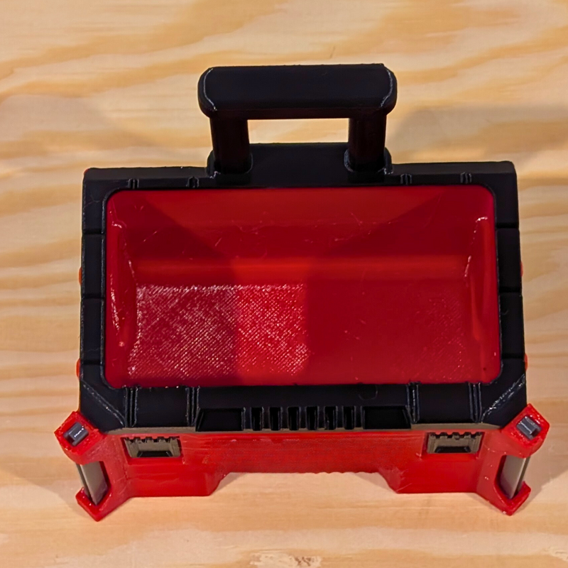 Milwaukee Packout business card display and desk caddy, Australian made 3D printed – photo 4