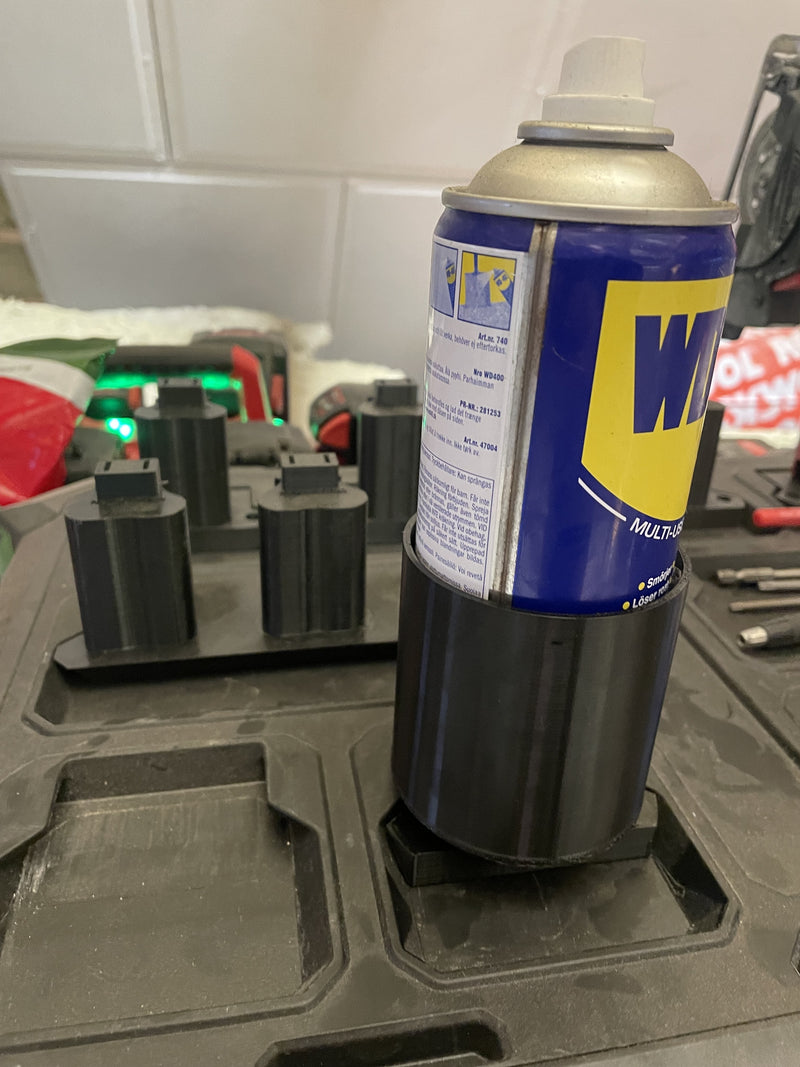 Milwaukee Packout cup holder and spray can holder, Australian made – photo 4