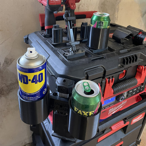 Milwaukee Packout double can holder for drinks and spray cans, Australian made – photo 2