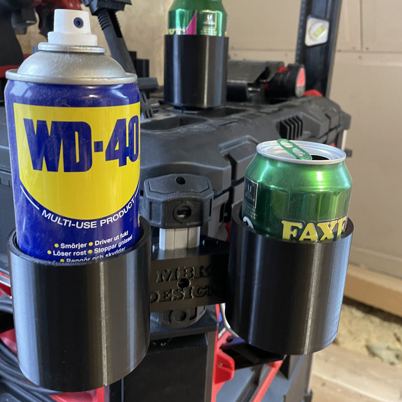 Milwaukee Packout double can holder for drinks and spray cans, Australian made – photo 4