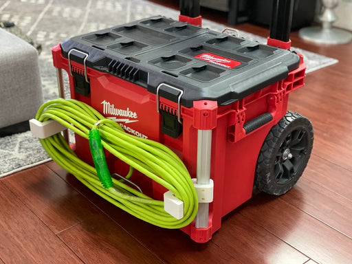 Milwaukee Packout extension cord organiser, Australian made 3D printed cable management