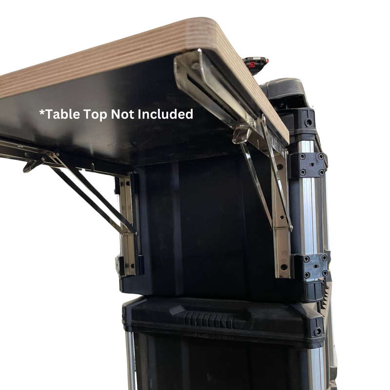 Milwaukee Packout folding table brackets flip kit, Australian made 3D printed – photo 3