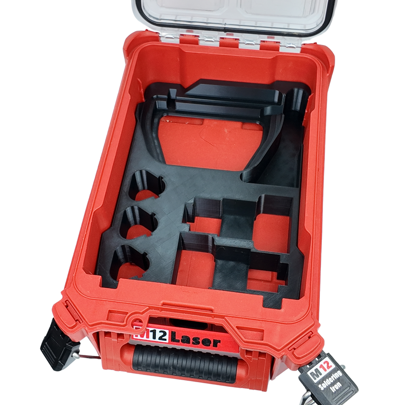 Milwaukee Packout M12 charger and battery insert for 48-22-8435 – photo 8