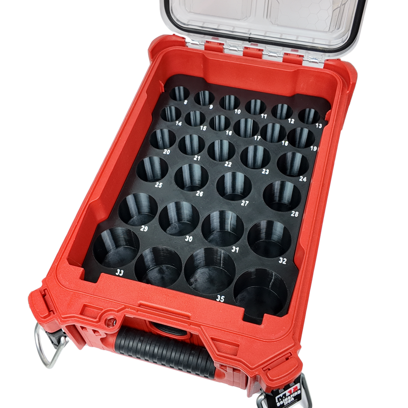 Milwaukee mechanics Packout socket tray – photo 6