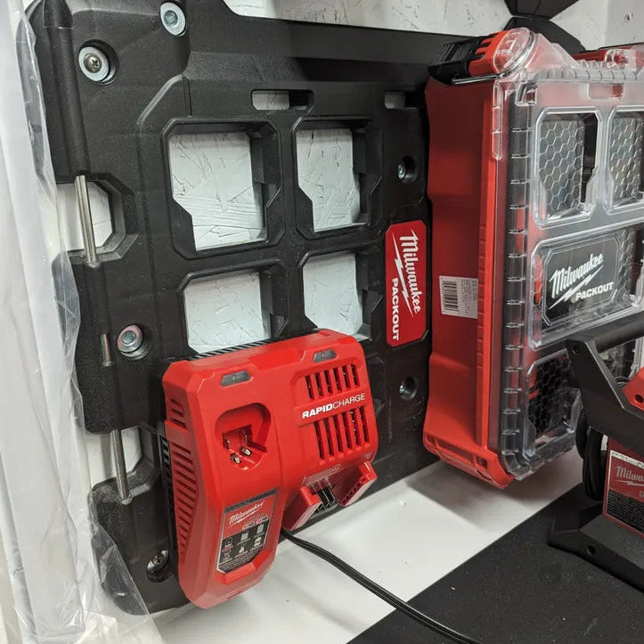 Milwaukee Packout rapid charger brackets 4 pack, Australian made 3D printed mounts – photo 4