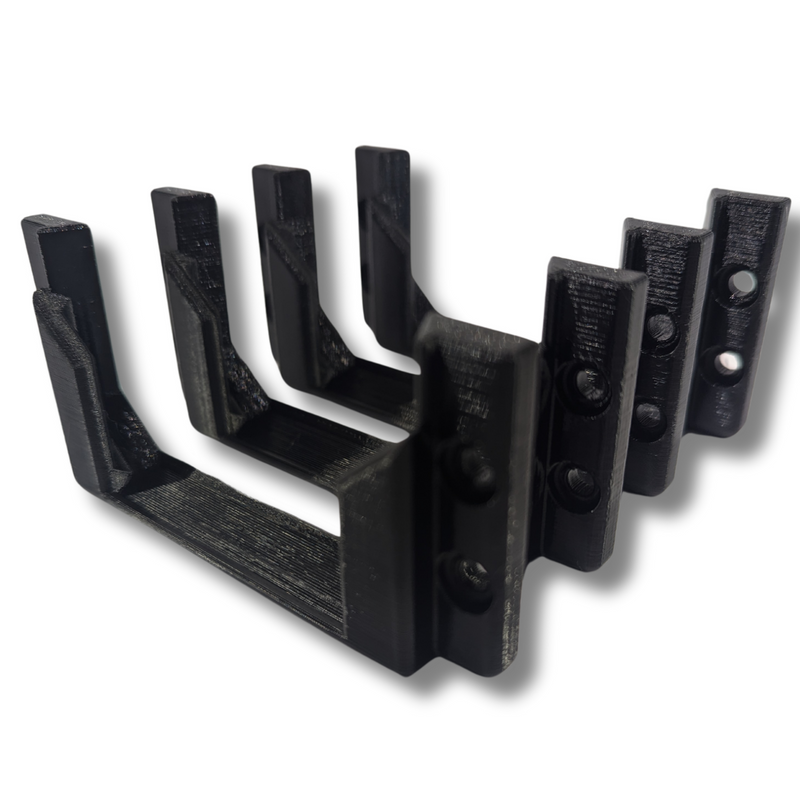 Milwaukee Packout wall mounting brackets 4 pack, Australian made 3D printed heavy duty holders – photo 3