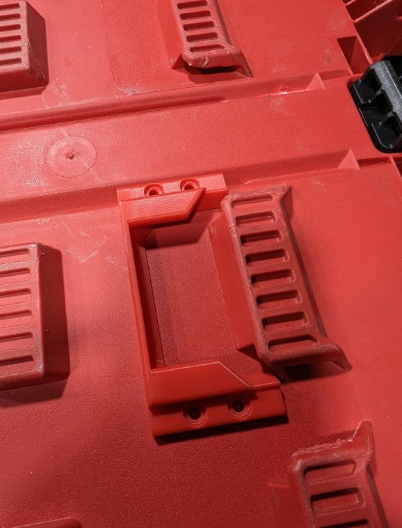 Milwaukee Packout wall mounting brackets 4 pack, Australian made 3D printed heavy duty holders – photo 6