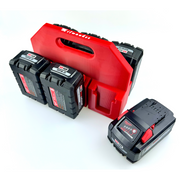 Milwaukee M18 battery caddy 4 or 6 slot holder, Australian made PETG – photo 8