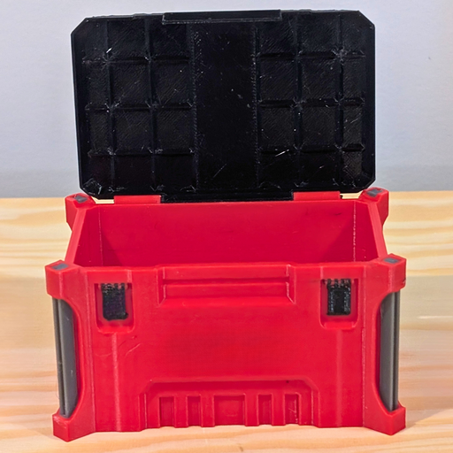 Mini Packout style stash box with lid, Australian made 3D printed