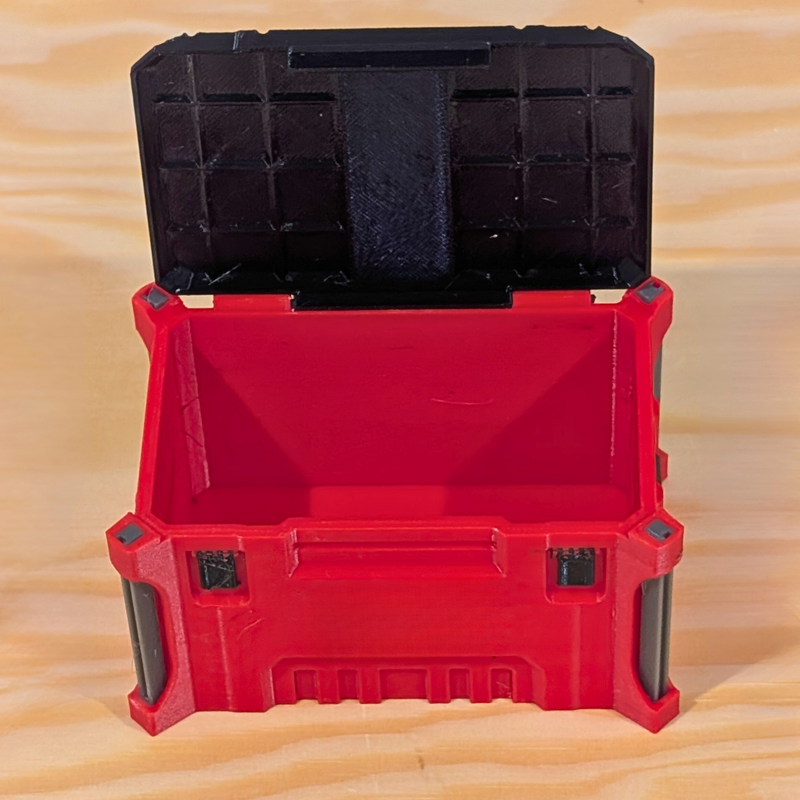 Mini Packout style stash box with lid, Australian made 3D printed – photo 3