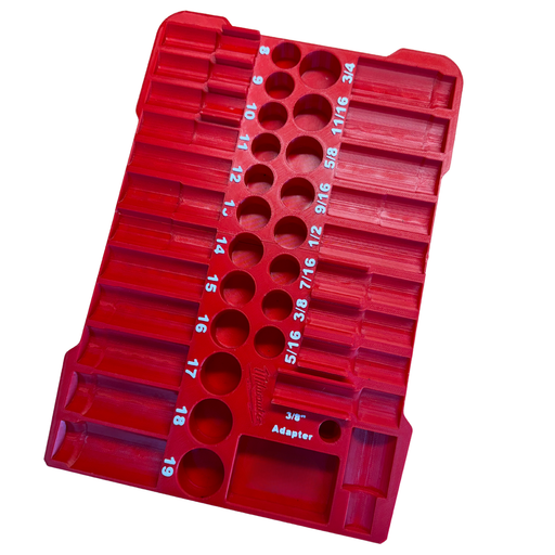 Milwaukee Packout insert 43pc impact socket tray for 48-22-8436