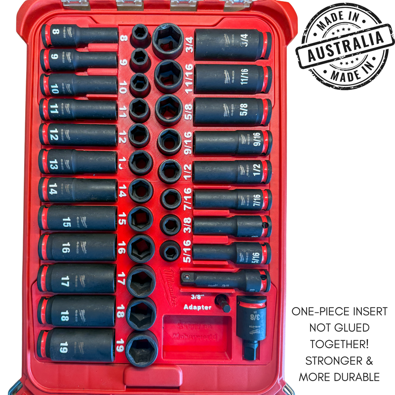 Milwaukee Packout 43pc socket tray insert – photo 4